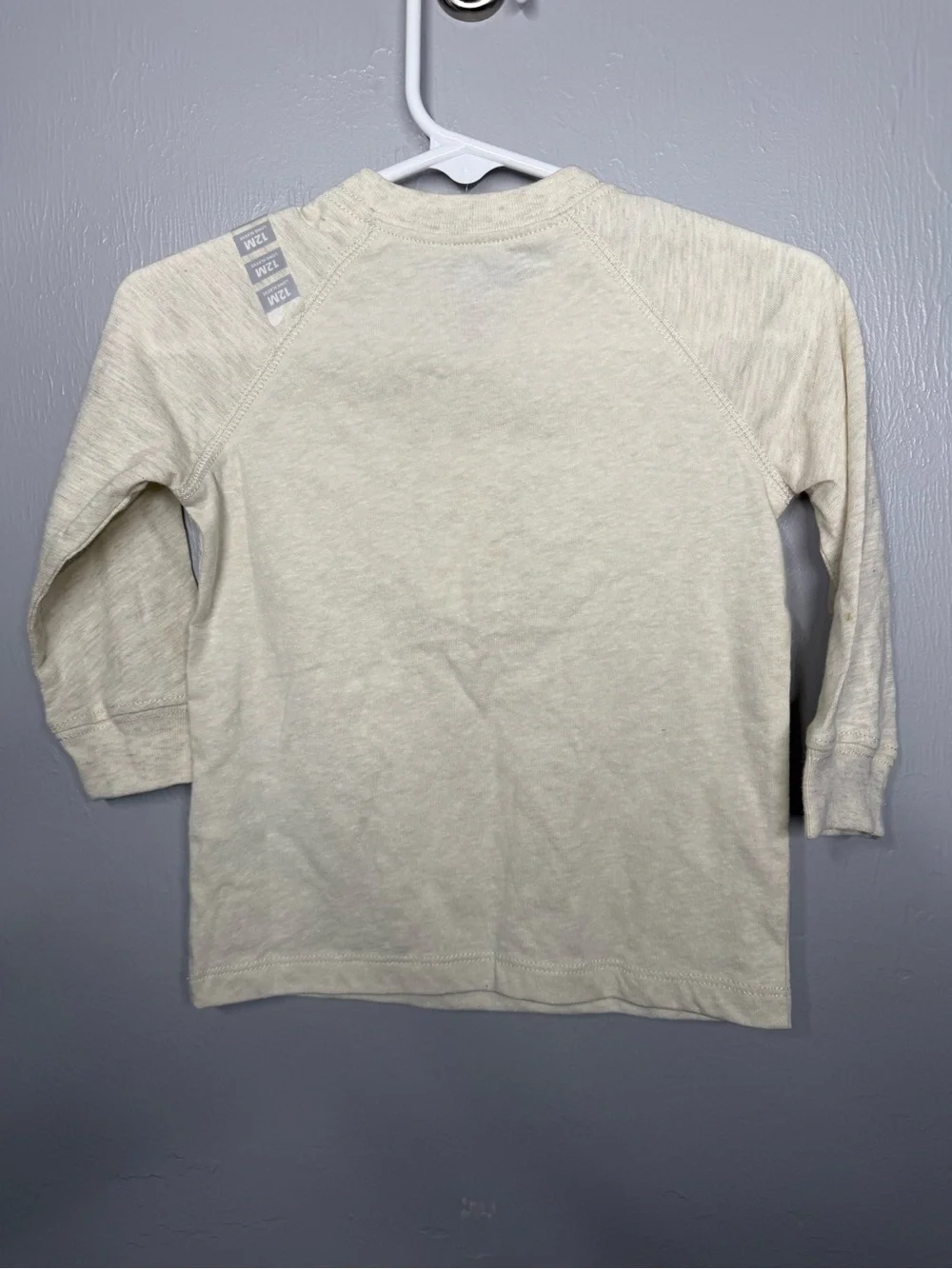 Bundle of 2 OshKosh B'gosh Navy Two-Tone Long-Sleeve Henley Tee
